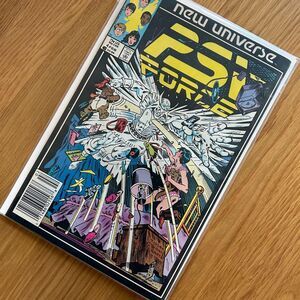 PSI-FORCE #4 (1987) MARVEL NEW UNIVERSE VINTAGE COMIC